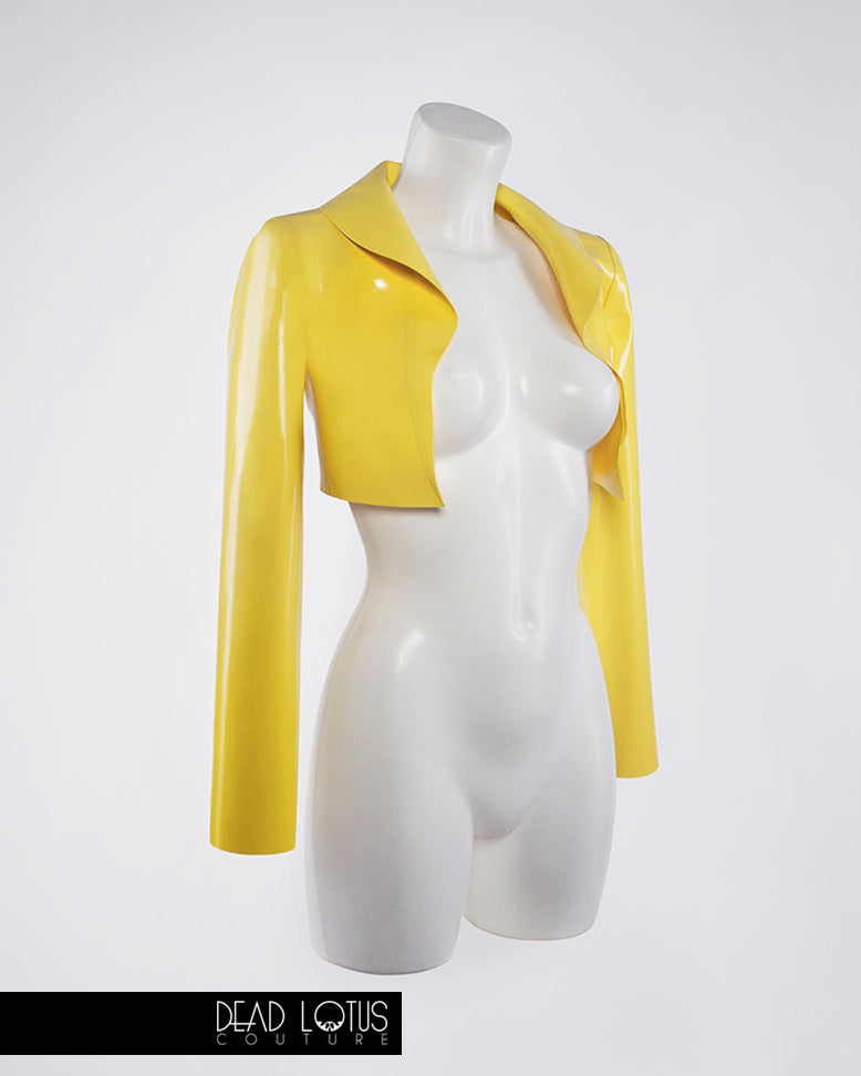 Yellow on sale bolero jacket